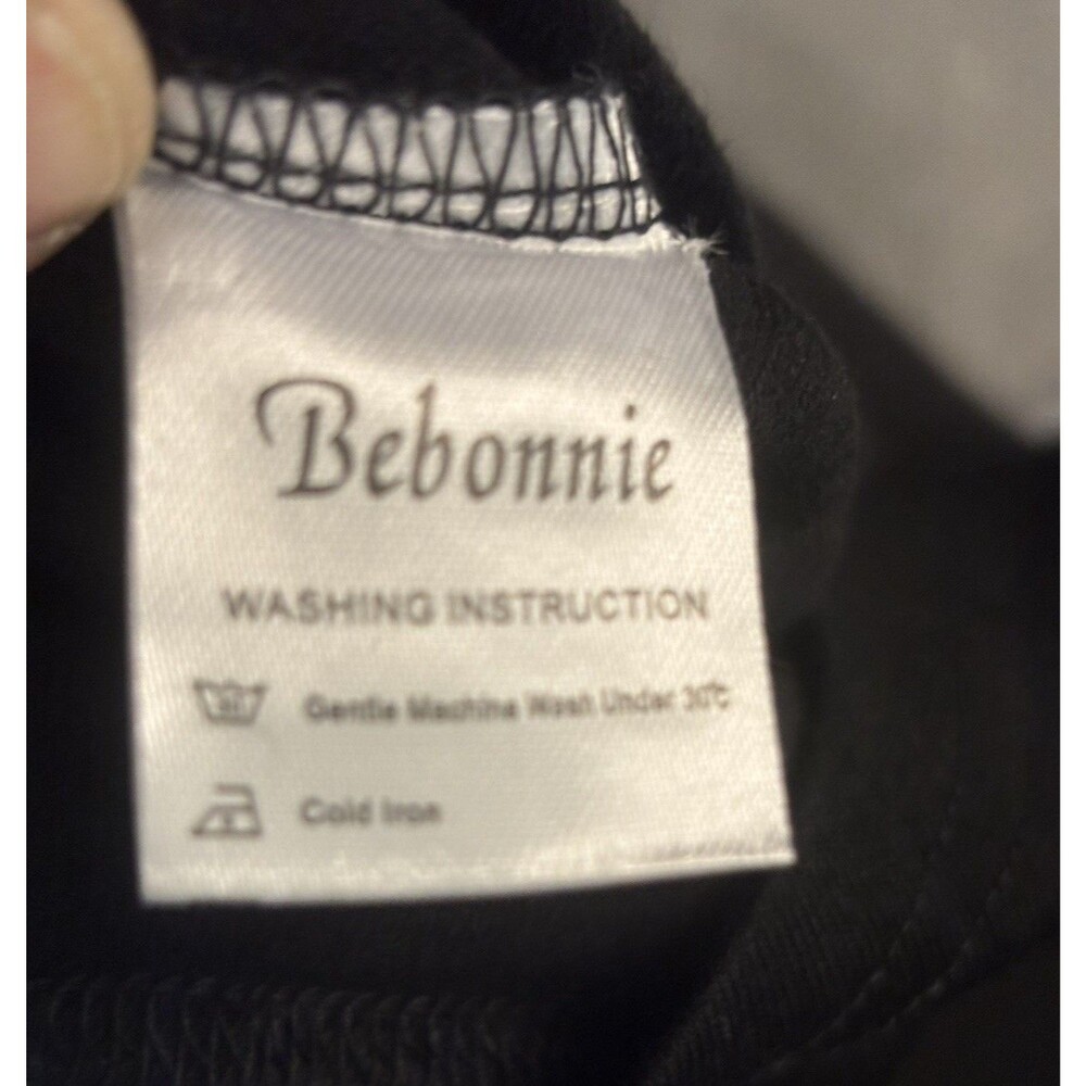 NWT Bebonnie Black And White Tunic Cowl Neck 2X - Picture 3 of 8